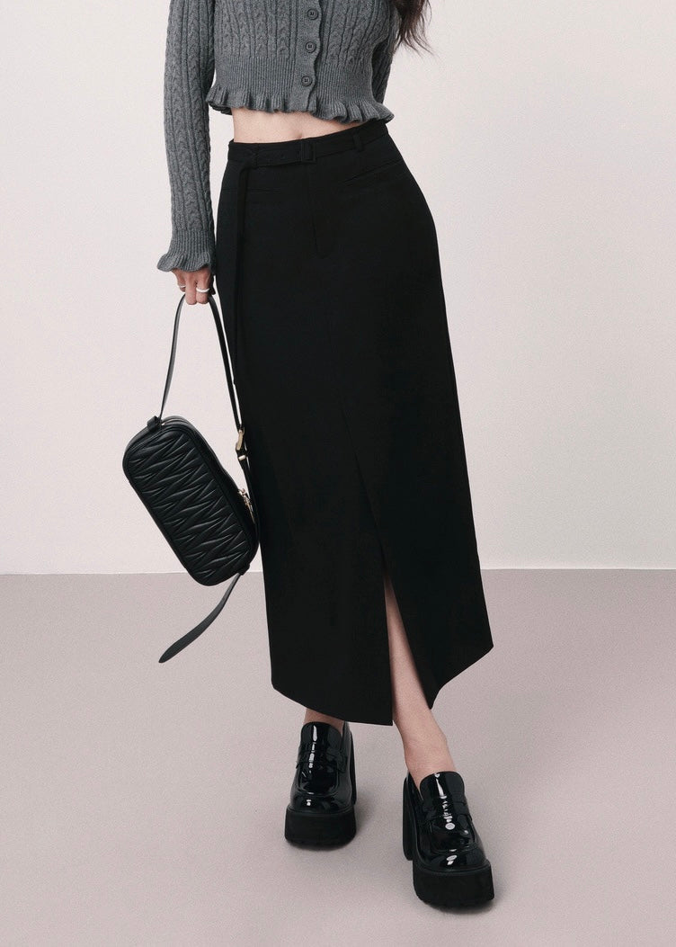 college style midi skirt / mu1129