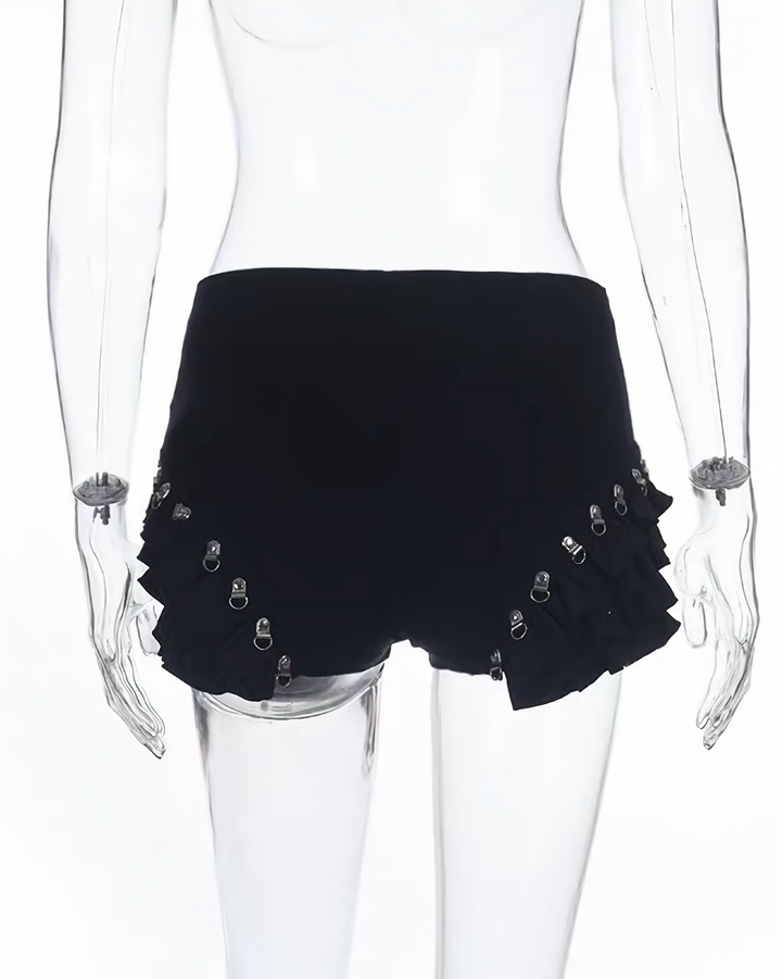 FRILL GOTHIC SHORT PANTS / LG1613