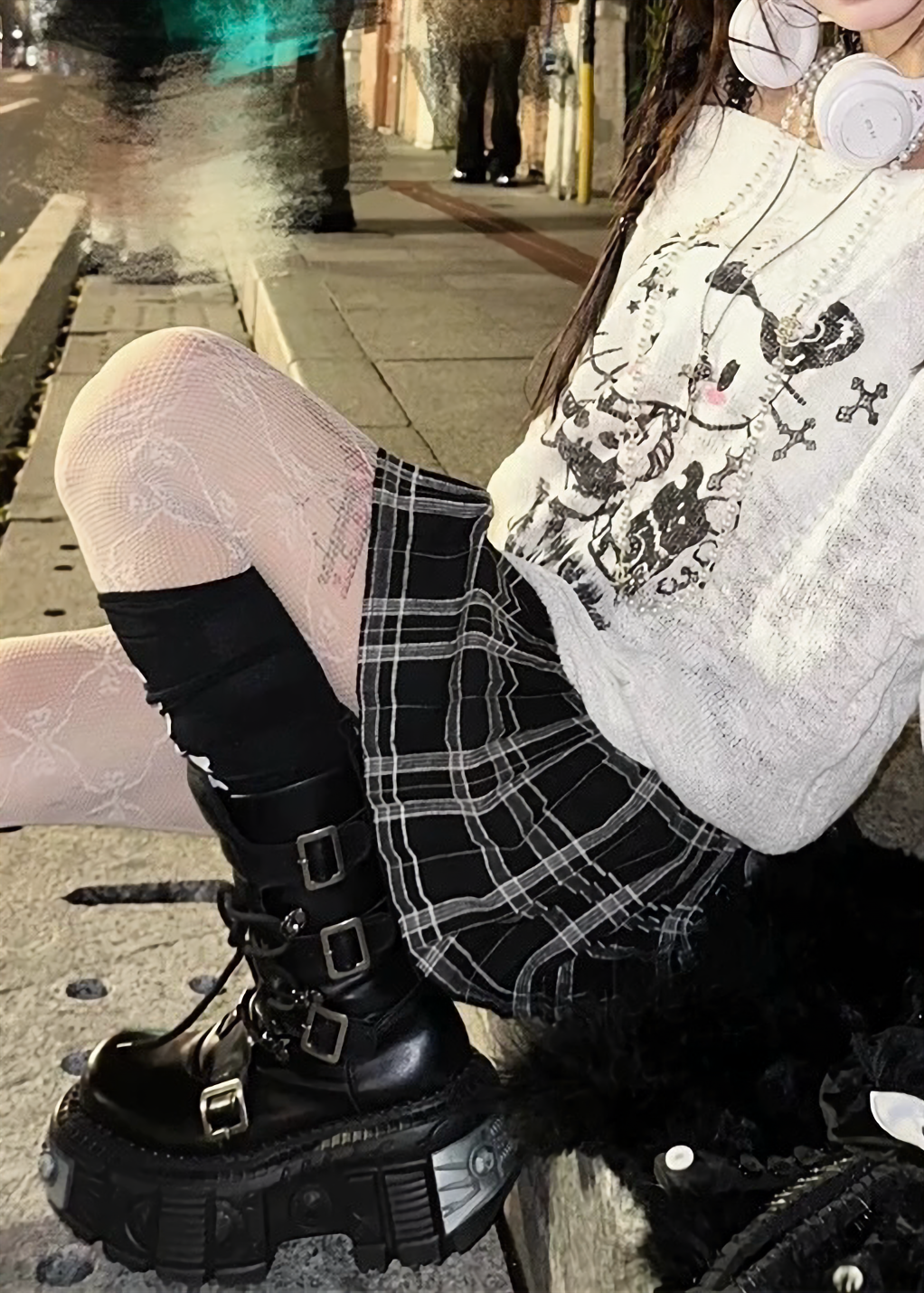 HEAVY SOLE MULTI BELT BOOTS / V1165