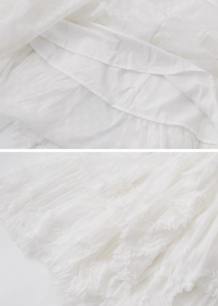 Layered Tulle Gothic Skirt / LG1507