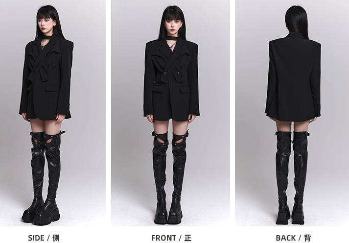 black suit jacket / LG1102_e4r