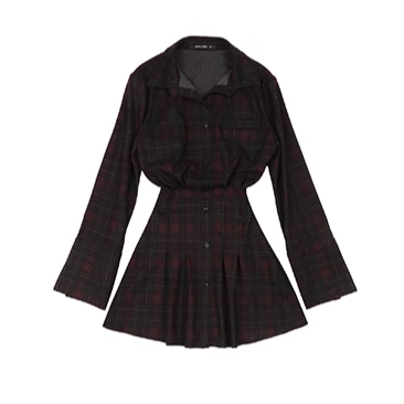 mini a-line shirt dress/mu1106