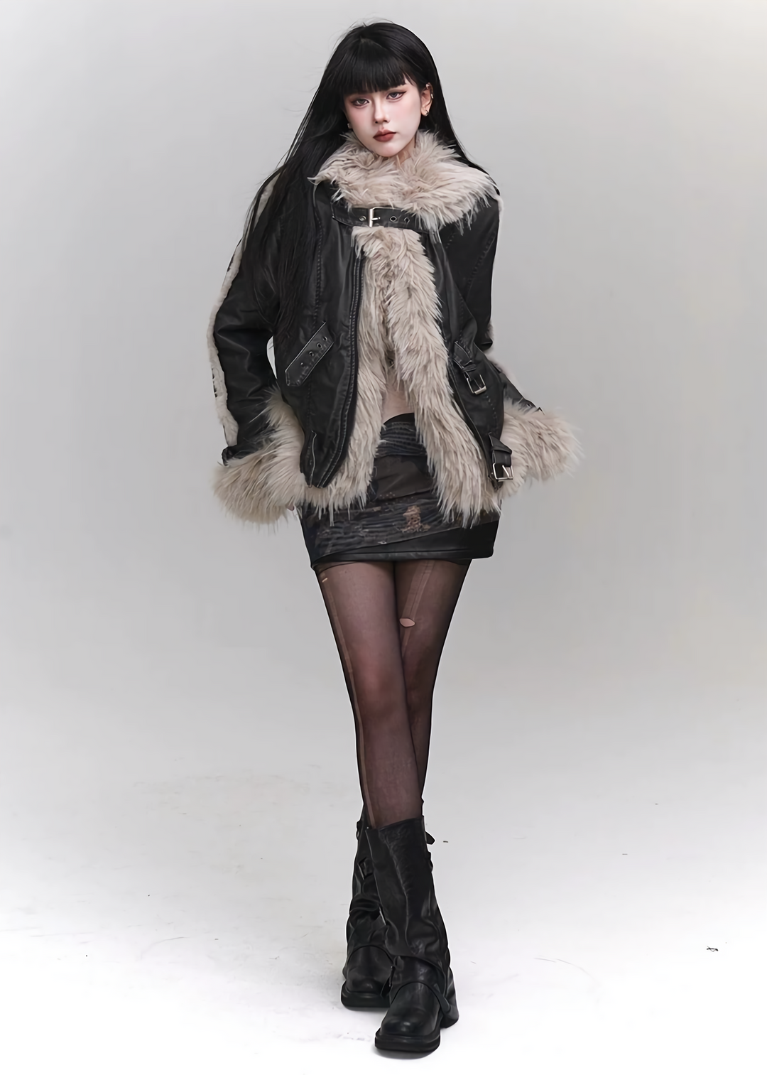 rider fur jacket / LG1147