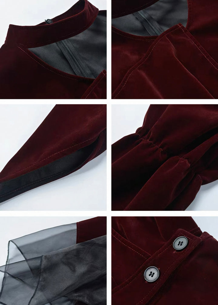 VELVET NOCTURNE DRESS / LG1268