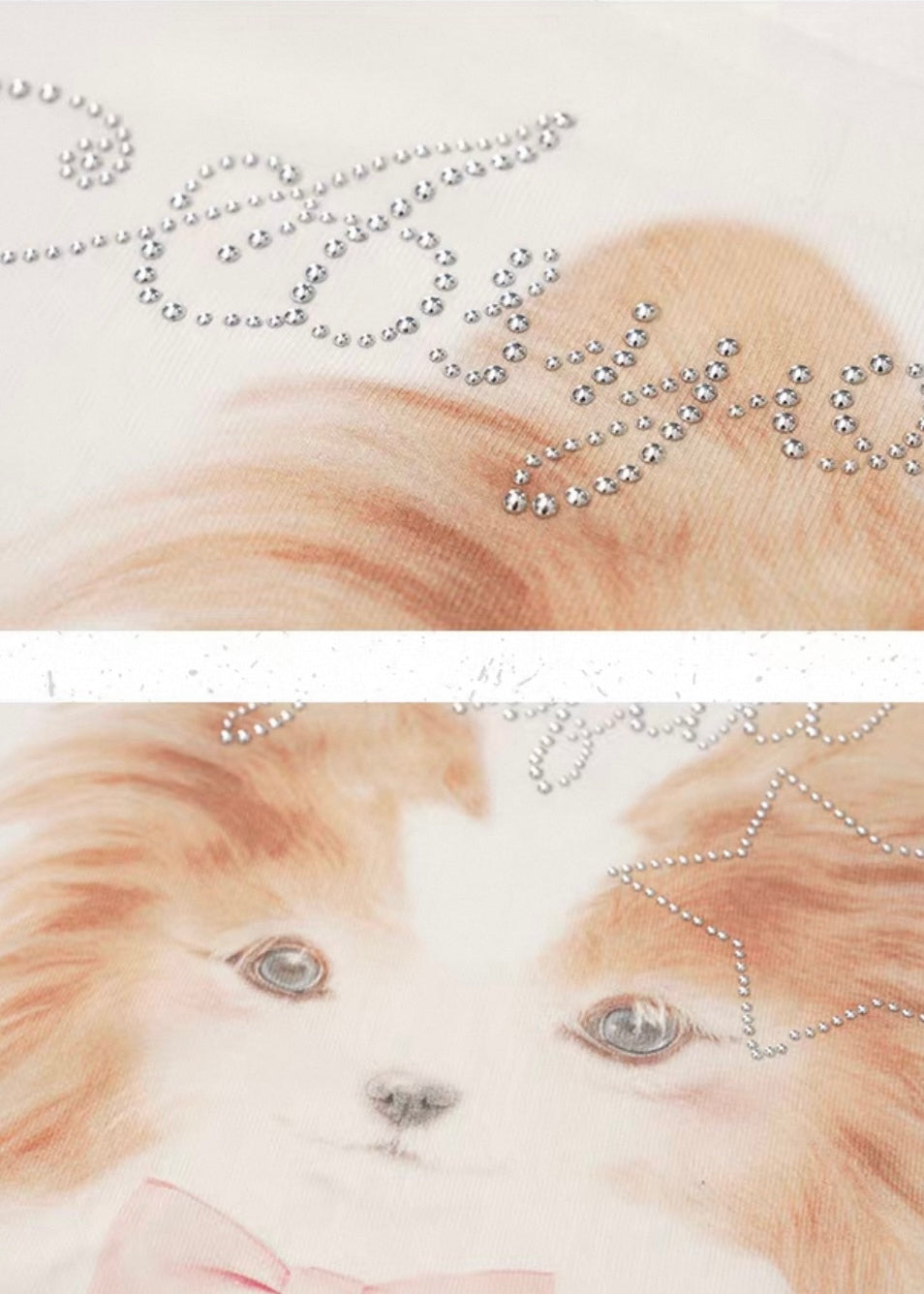 CAT GRAPHIC OFF-SHOULDER TOP / LG1393