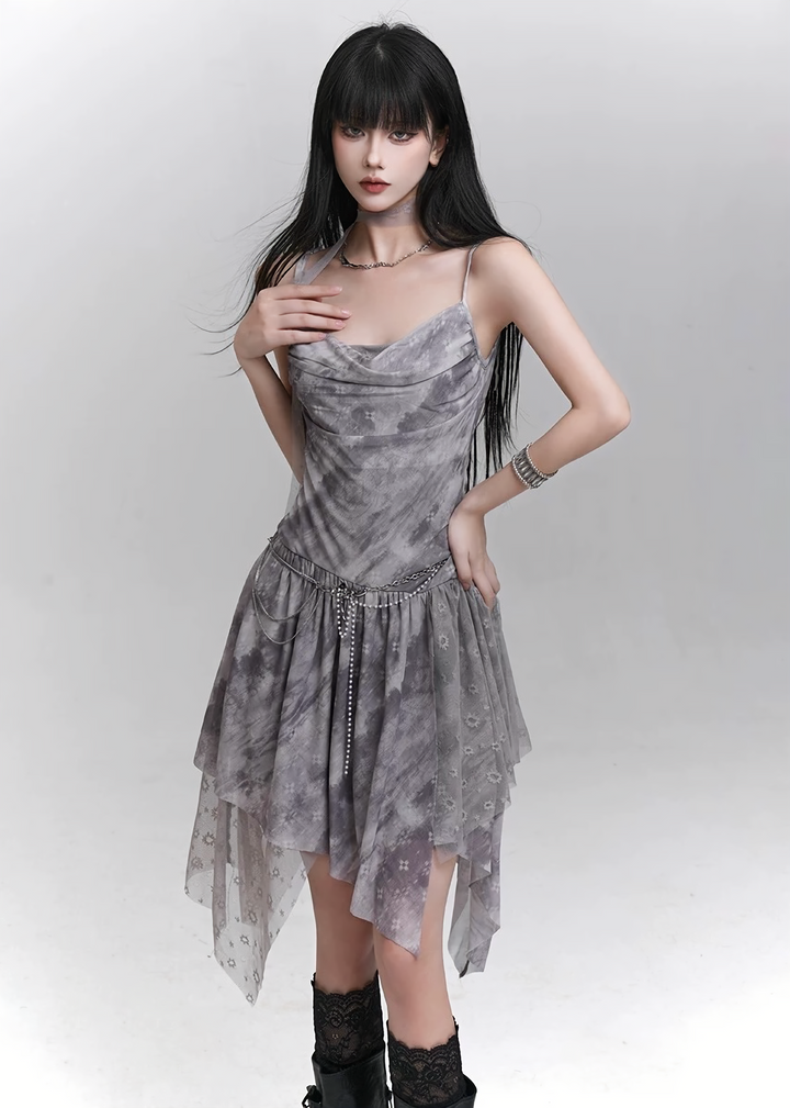 Lunatic Sheer Mini Dress / lg1311