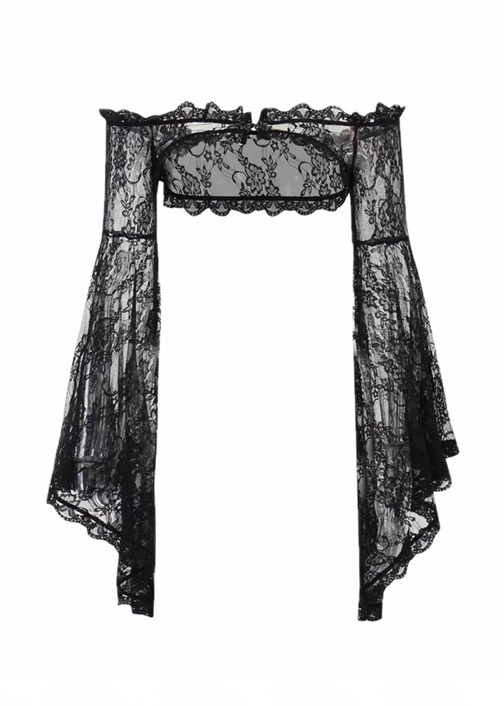 GOTHIC LACE FLARE BOLERO / LG1605
