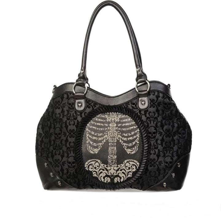 retro lace skeleton bag / b1102