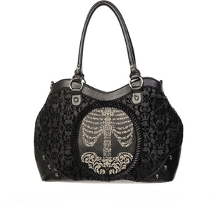 retro lace skeleton bag / b1102