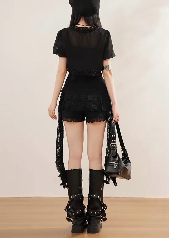 DARK RIBBON 3-PIECE SET / LG1649