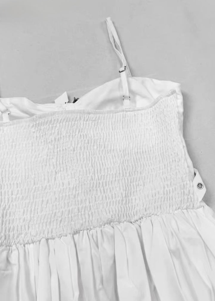 GOTHIC WHITE CORSET DRESS SET / LG1615