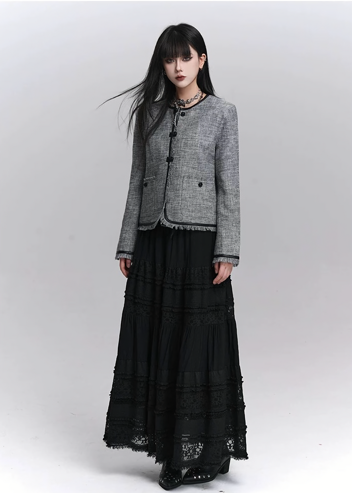 TWEED EDGE JACKET / LG1411_e4r