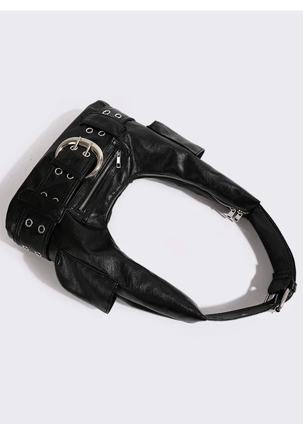 Shoulder bag with belt / b1116_e4r