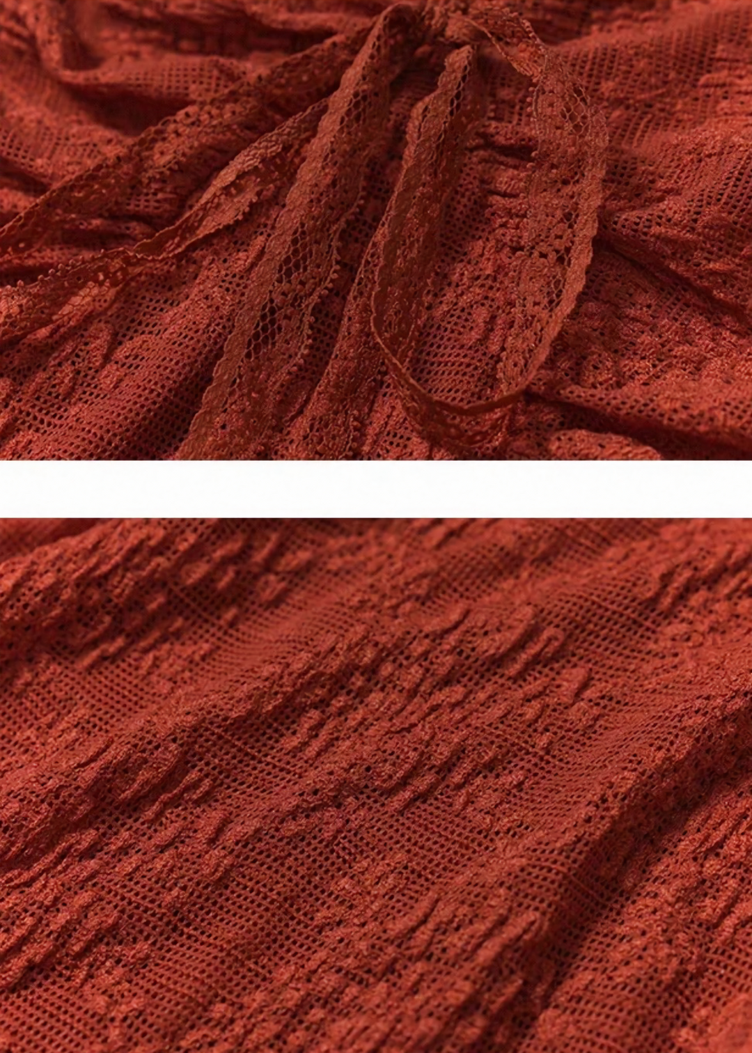 RUCHED LACE FLARE SLEEVE DRESS / LG1482