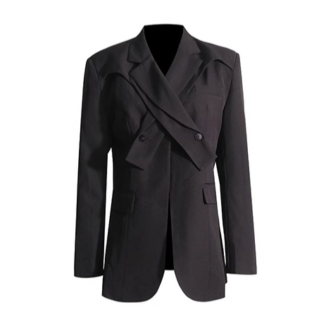 black suit jacket / LG1102