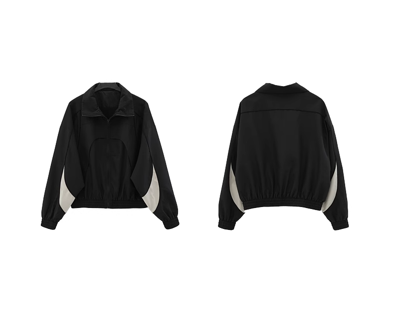 bicolor nylon jacket/sr1102