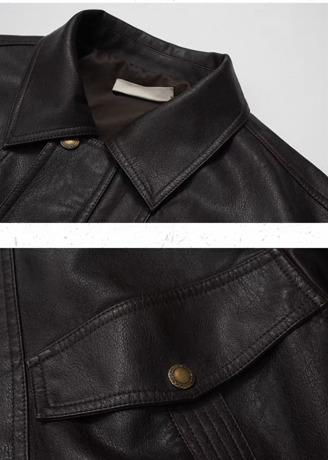 URBAN SHADOW PU LEATHER JACKET / LG1423