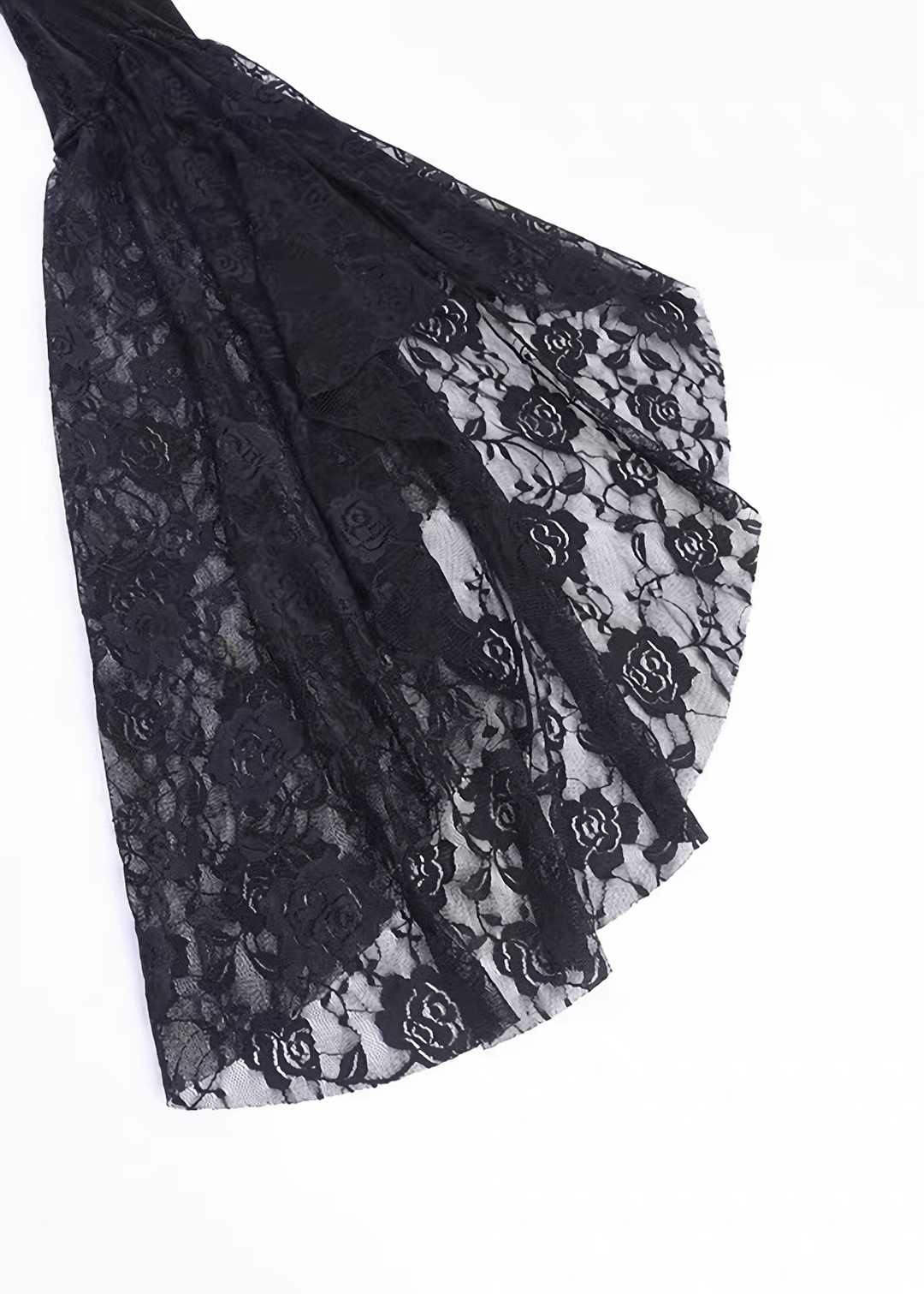 CROSS CHARM LACE BELL SLEEVE TOP / LG1734