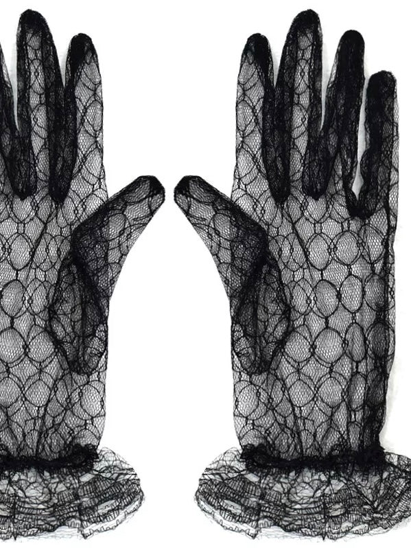 MIDNIGHT VEIL GLOVES / A1133_e4r