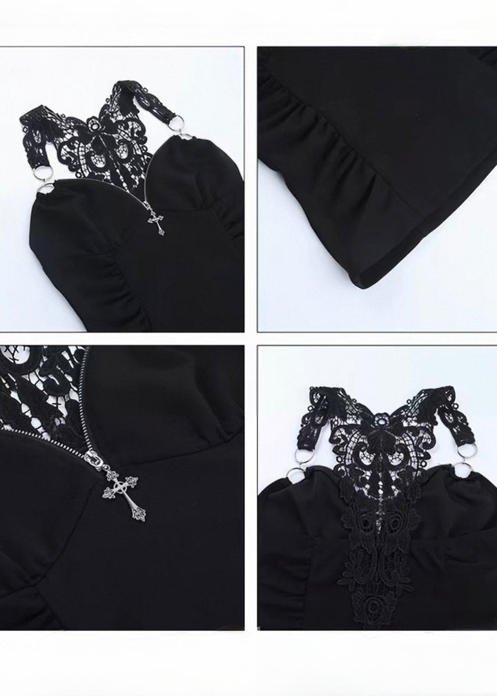 GOTHIC LACE ORNAMENT CAMISOLE / LG1665