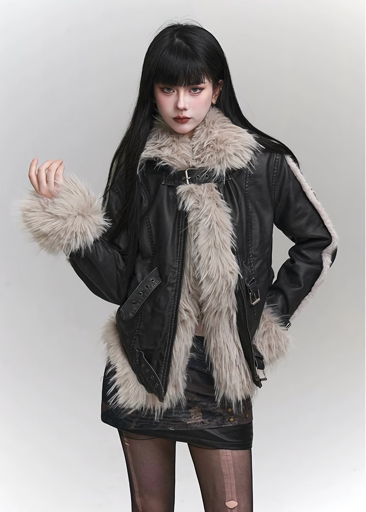 rider fur jacket / LG1147 