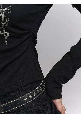 Mystic Symbol Long Sleeve Top / lg1362