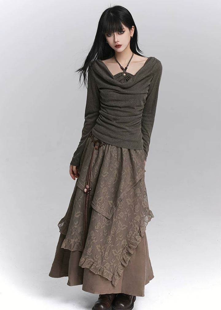 SHADOW OFF-SHOULDER TOP / LG1437