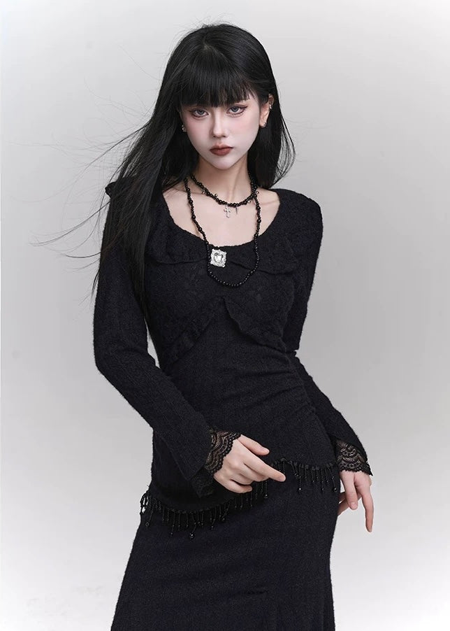 gothic mermaid dress / LG1161