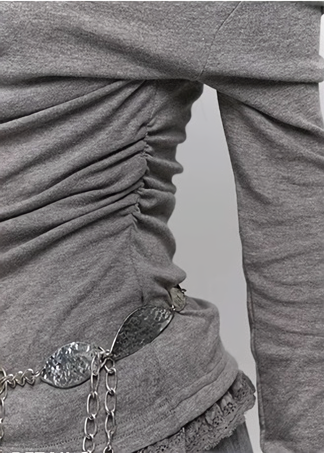 LACE HALTER OFF-SHOULDER TOP / LG1338