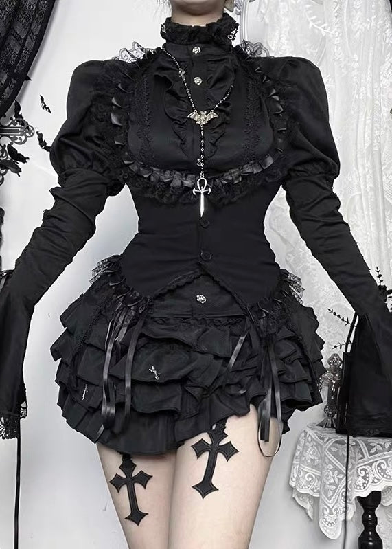 GOTHIC CROSS FRILL COORDINATE / LG1663