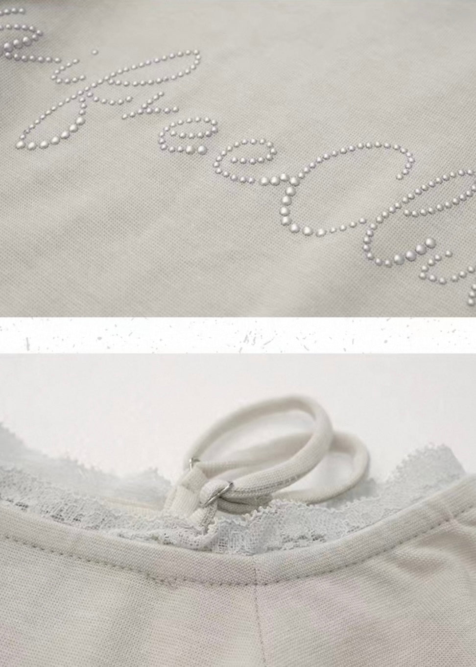 Asymmetry Off Shoulder Logo Top / LG1385