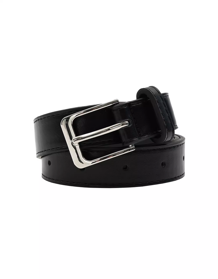 black PU leather belt/sr1104