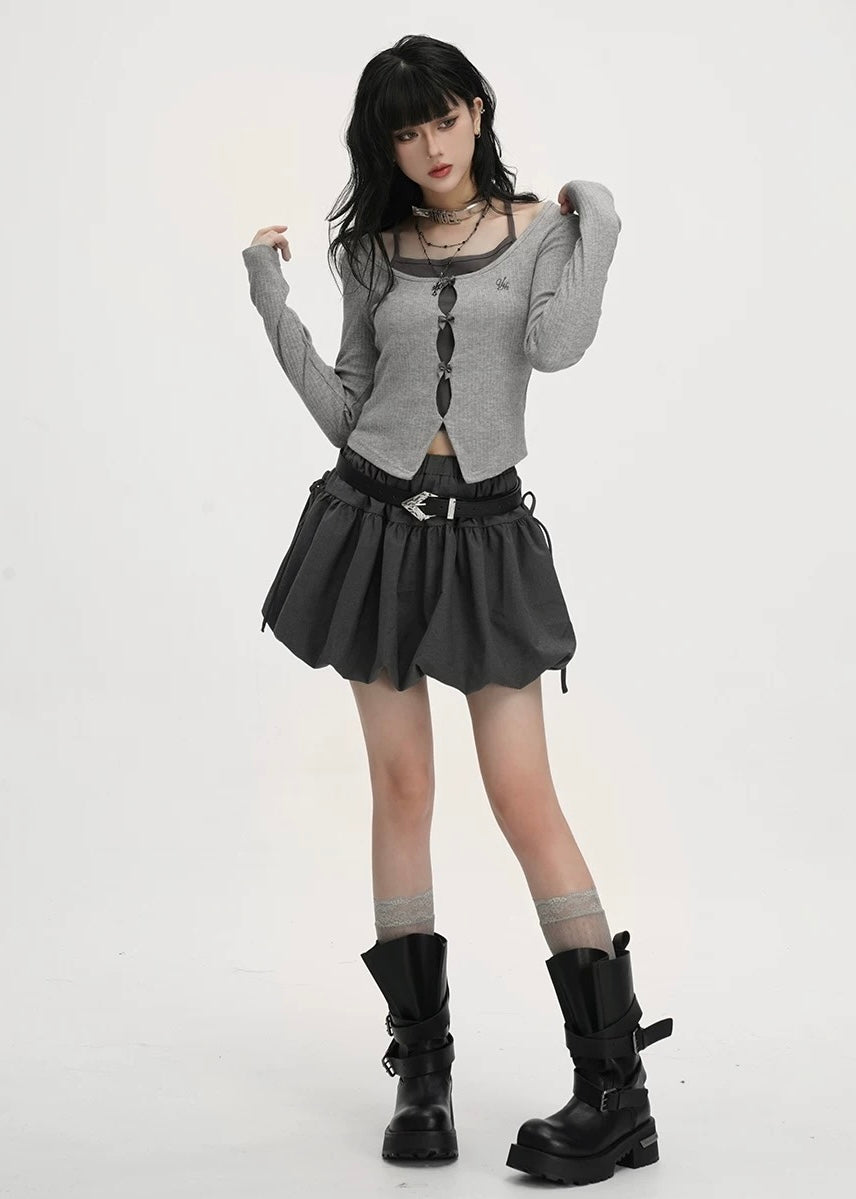 Front Hook Ribbon Tops / LG1376