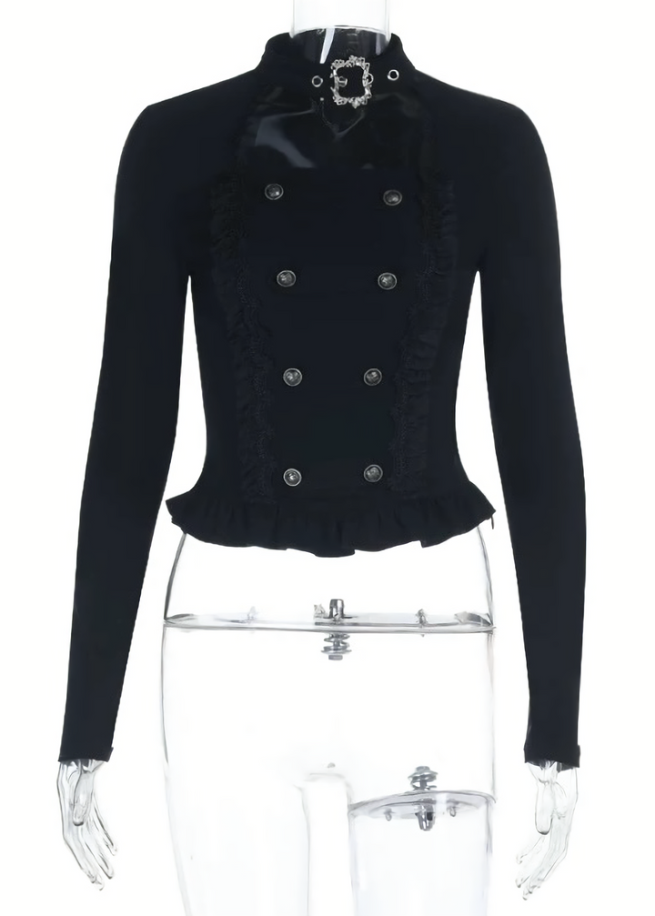 GOTHIC CHOKER CORSET TOP / LG1560