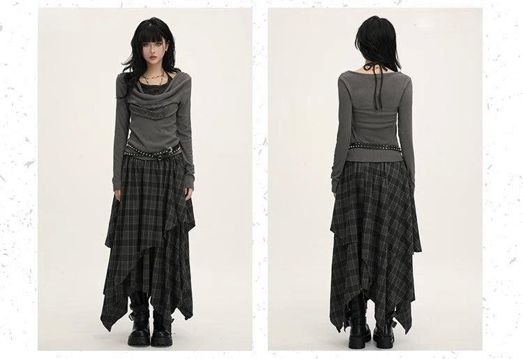 DRAPED OFF SHOULDER TOP / LG1538