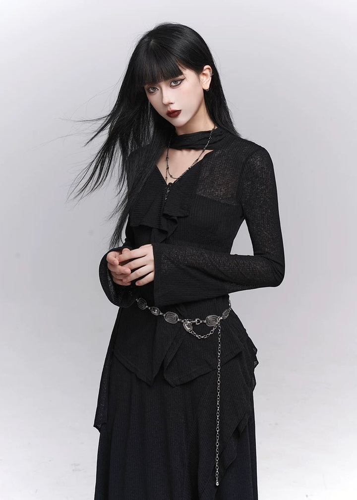 Sheer Gothic Layered Set-up / lg1346_e4r