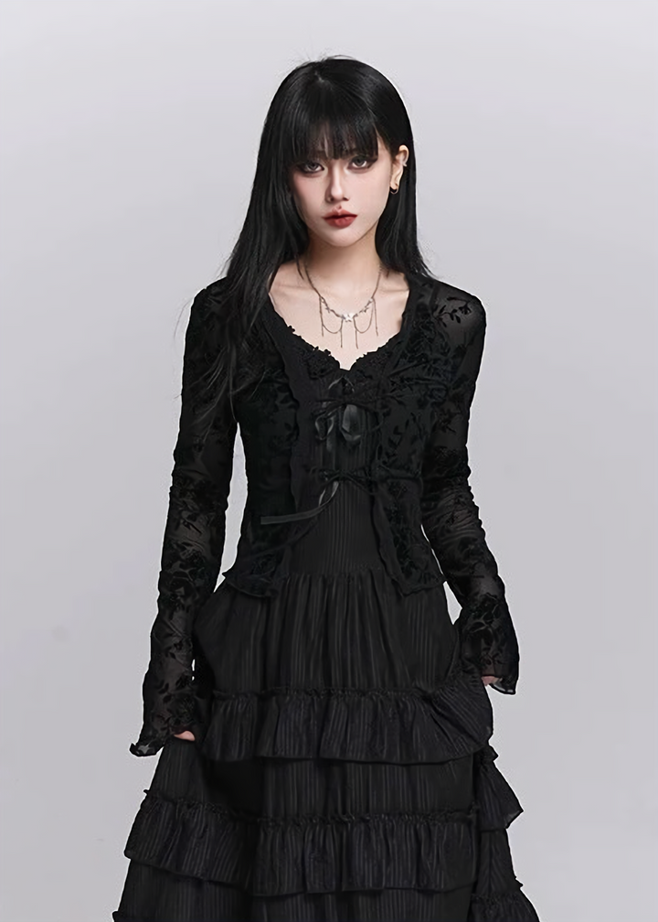 TIERED CAMI DRESS SET