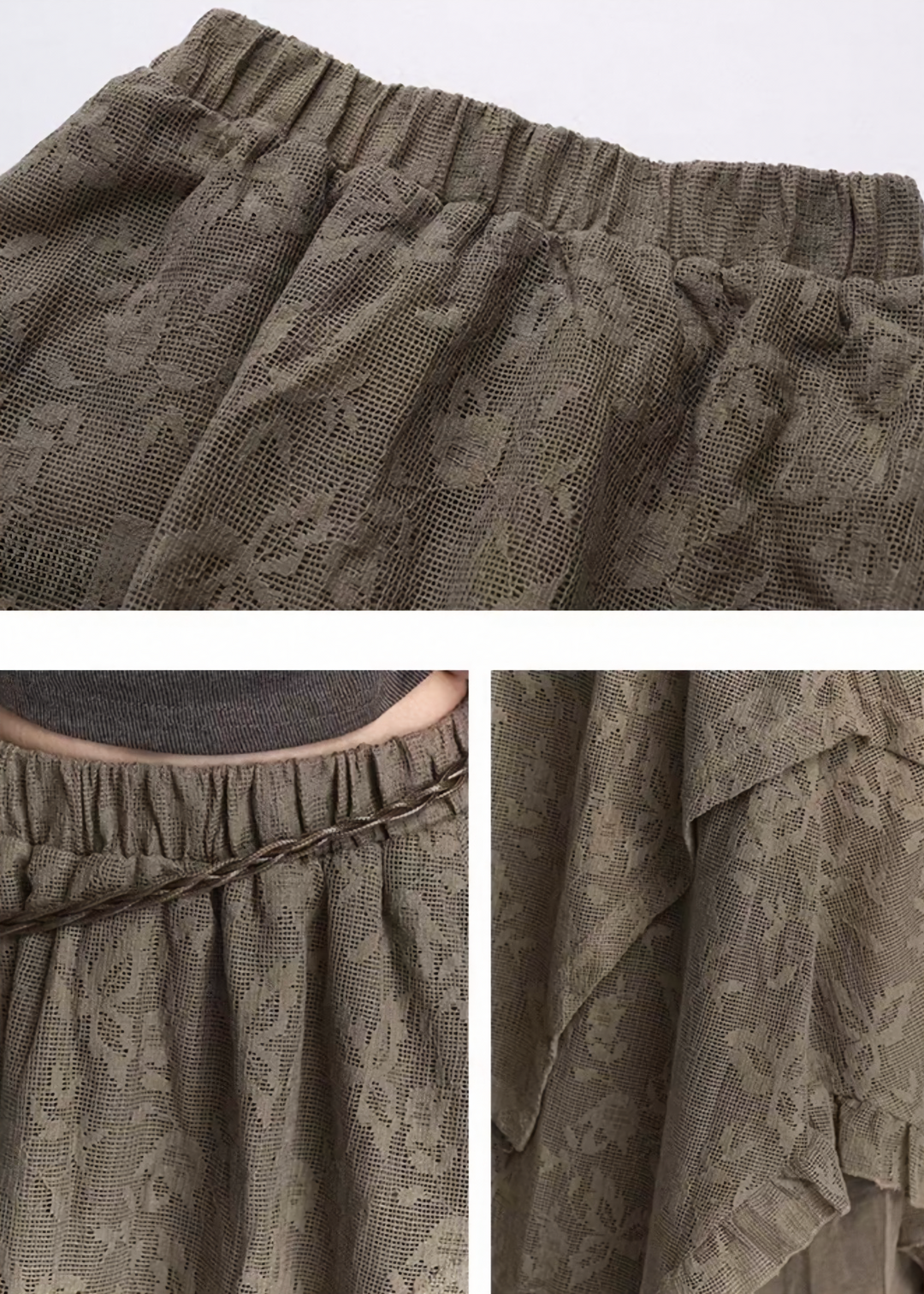 TWILIGHT LACE LAYERED SKIRT / LG1438