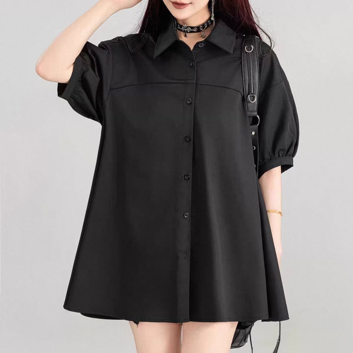BUTTERFLY SHEER BACK SHIRT / LG1601