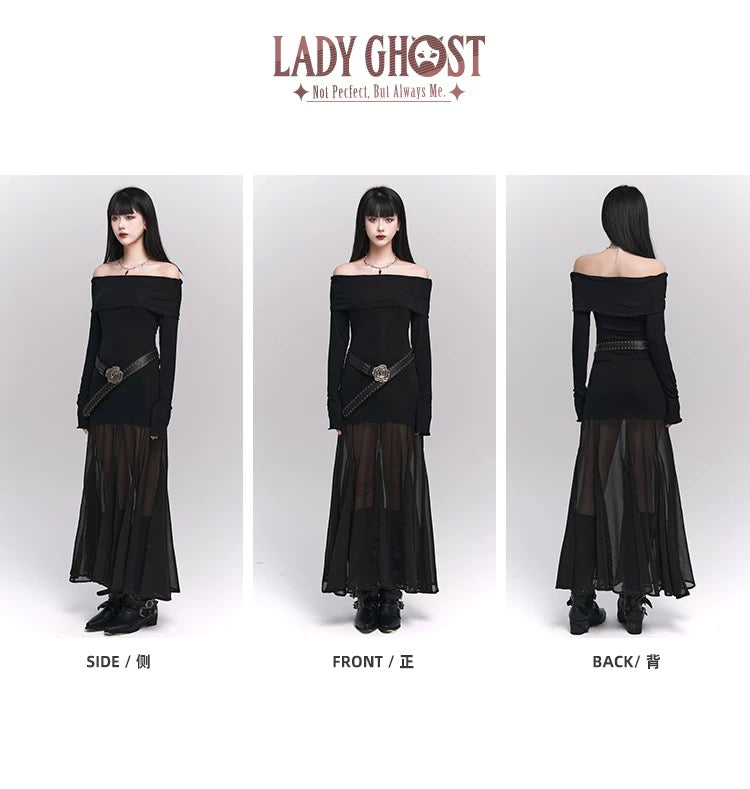 【당일 배송】Open shoulder dress / LG1140 