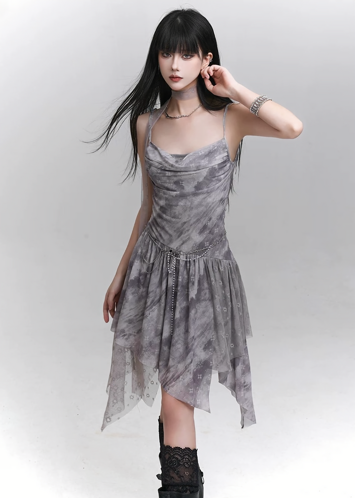 Lunatic Sheer Mini Dress / lg1311