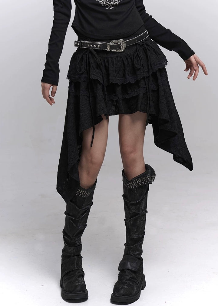 Star Studded Gothic Belt / a1126