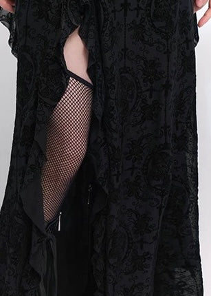 dark gothic long dress / LG1178 