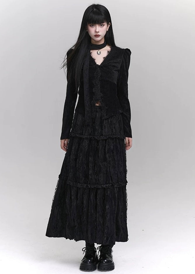 gothic suits & velvet skirts / LG1181