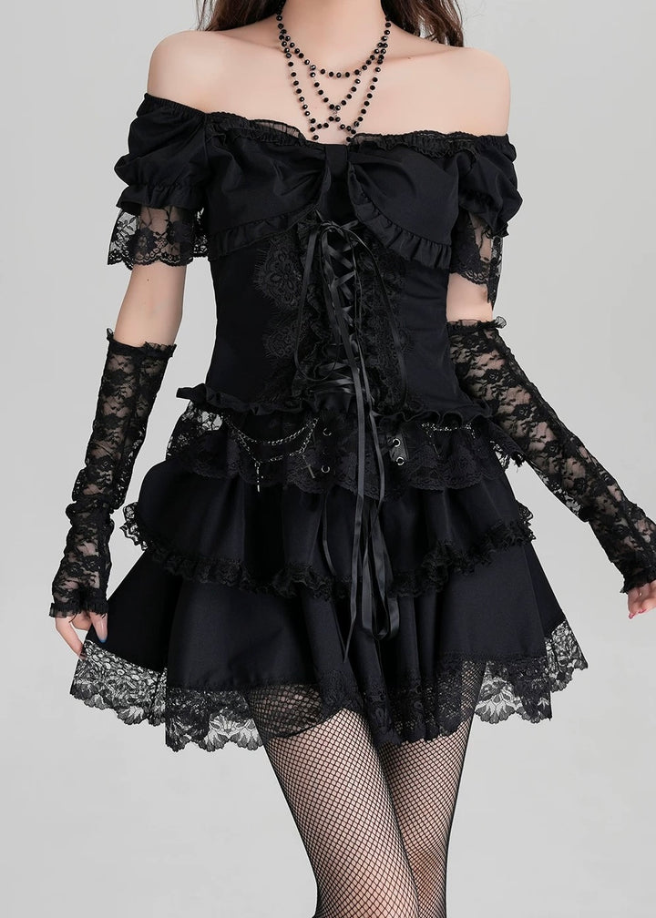 CLASSICAL LACE CORSET TOP / LG1568