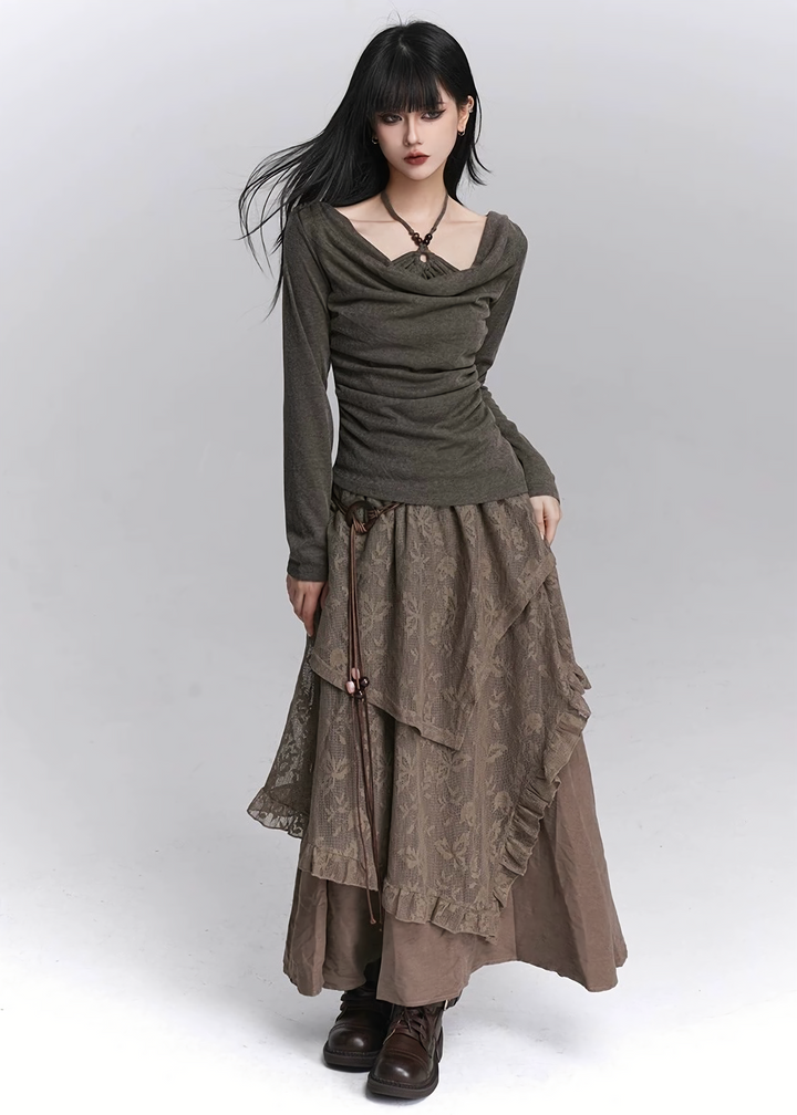 SHADOW OFF-SHOULDER TOP / LG1437