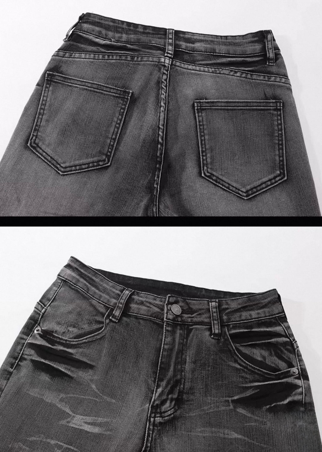 Dark Dystopia Denim Pants / lg1335