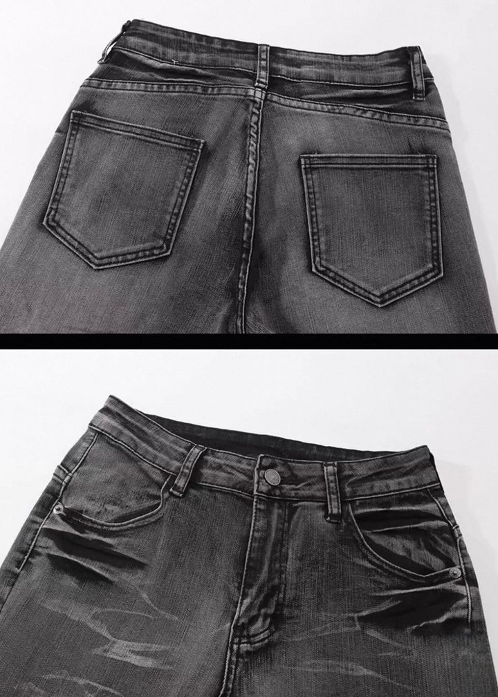Dark Dystopia Denim Pants / lg1335
