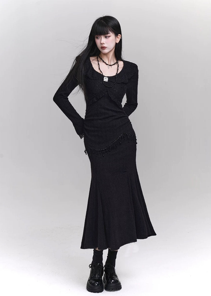 gothic mermaid dress / LG1161