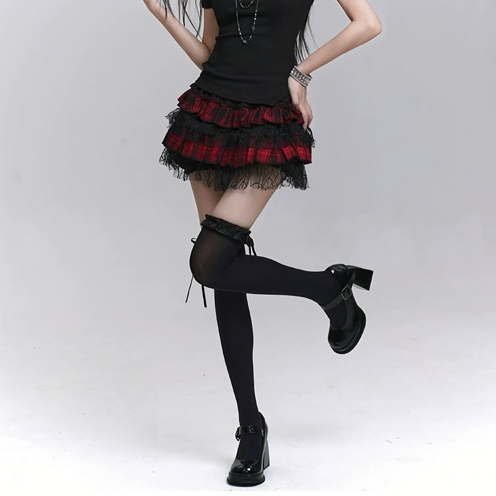 Glossy Strap Heel Pumps / V1137
